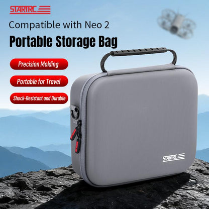 For DJI Neo 2 STARTRC PU Shoulder Storage Bag Drone Body Handbag