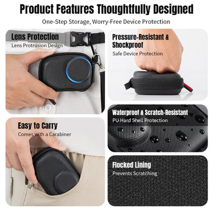 For DJI Osmo Action 6 STARTRC Camera PU Carry Box Storage Bag, For DJI Osmo Action 6
