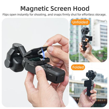 Sunnylife Screen Sun Hood Guard Screen Monitor Cover Protector For DJI Osmo Pocket 4P / 4 / 3