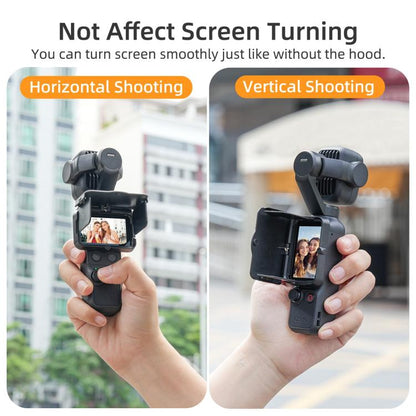 Sunnylife Screen Sun Hood Guard Screen Monitor Cover Protector For DJI Osmo Pocket 4P / 4 / 3