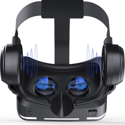 VR SHINECON G04E Virtual Reality 3D Video Glasses Suitable for 3.5 inch - 6.0 inch Smartphone with HiFi Headset