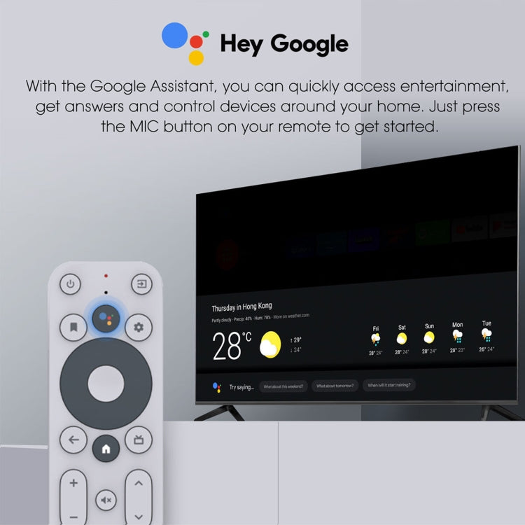 MECOOL KM2 4K Smart TV BOX Android 10.0 Media Player with Remote Control, Amlogic S905X2 Quad Core ARM Cortex A55, RAM: 2GB, ROM: 8GB, Support Bluetooth, HDMI, TF Card, US Plug, KM2