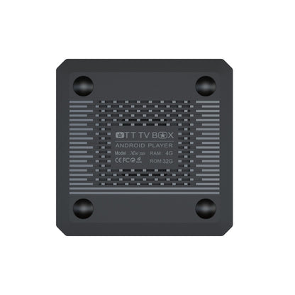 X96 X4 8K Smart TV BOX Android 11.0 Media Player with Remote Control, Amlogic S905X4 Quad Core ARM Cortex A55, RAM: 4GB, ROM: 32GB, Support 1000M, Dual Band WiFi, Bluetooth, EU Plug