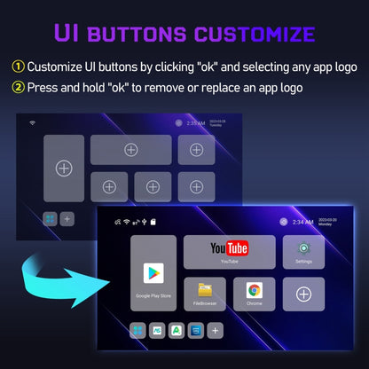 H96 Max W2 4K Ultra HD Android 11.0 Smart TV Box with Remote Control, Amlogic S905W2 Quad-Core, 4GB+64GB