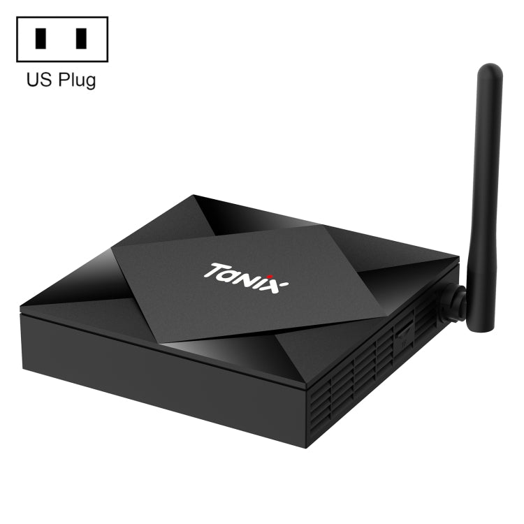 TANIX TX6s 4K Smart TV BOX Android 10 Media Player wtih Remote Control, Quad Core Allwinner H616, RAM: 4GB, ROM: 64GB, 2.4GHz/5GHz WiFi, Bluetooth, AU Plug, 4GB+64GB