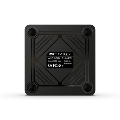 TANIX X96Q Max 4K Smart TV BOX Android 10 Media Player with Remote Control, Quad Core Allwinner H616, RAM: 4GB, ROM: 64GB, 2.4GHz/5GHz WiFi, EU Plug