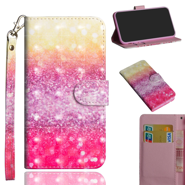 3D Painting Pattern Coloured Drawing Horizontal Flip TPU + PU Leather Case with Holder & Card Slots & Wallet, For LG Q60 / K50, For Google Pixel 3A, For Google Pixel 3A XL