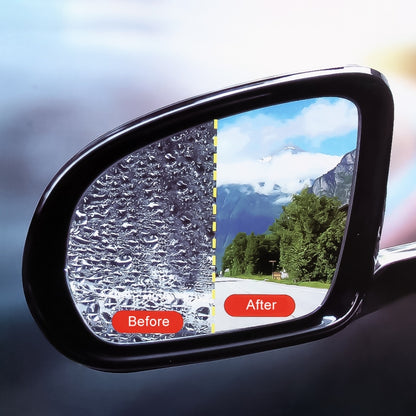 Car PET Rearview Mirror Protective Window Clear Anti-fog Waterproof Rain Shield Film, For Mercedes-Benz C Class 2017-2018, For Mercedes-Benz C Class 2010-2016, For Mercedes-Benz E Class 2016-2018, For Mercedes-Benz E Class 2010-2015, For Mercedes-Benz ...