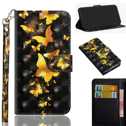 3D Painting Pattern Coloured Drawing Horizontal Flip TPU + PU Leather Case with Holder & Card Slots & Wallet, For Google Pixel 3, For Google Pixel 3 XL, For Google Pixel 3a, For Google Pixel 3a XL