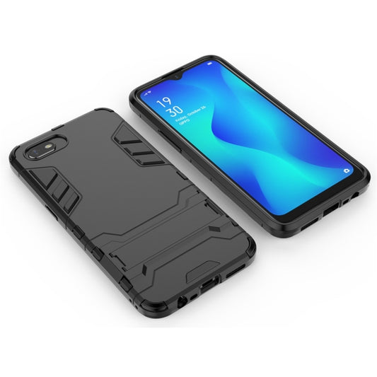 Shockproof PC + TPU Protective Case with Invisible Holder, For OPPO A1k / Realme C2, For OPPO K3, For Huawei Nova 5 / Nova 5 Pro, For Xiaomi Mi CC9, For Xiaomi Mi CC9e, For Huawei Honor 9X / Honor 9X Pro