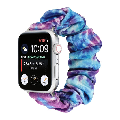 Flannel Hair Ring Replacement Strap Watchband, For Apple Watch Ultra 49mm / Series 8&7 45mm / SE 2&6&SE&5&4 44mm / 3&2&1 42mm, For Apple Watch Series 7 45mm / 6 & SE & 5 & 4 44mm / 3 & 2 & 1 42mm���������������������������������������������������������...