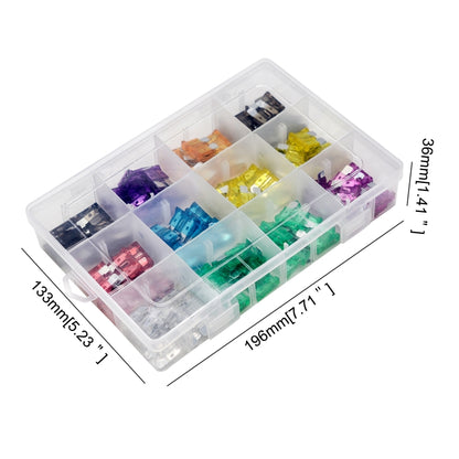 WUPP ZH-1094B1 120 PCS 2A-35A Car Fuse Set, ZH-1094B1 120pcs/set