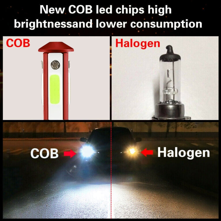 2 PCS DC9-36V 22W 2500LM IP68 Car LED Headlight Lamps, F8 H8 / H9 / H11