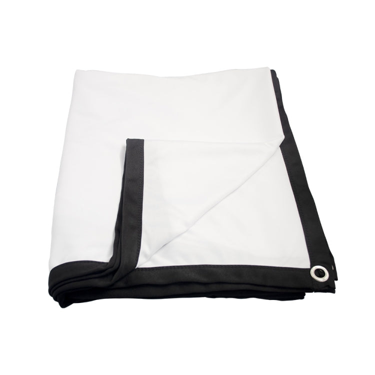 Folding Milk Silk Polyester Projector Film Curtain