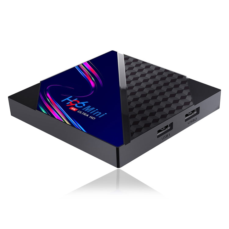 H96 Mini V8 4K Smart TV Box with Remote Control, Android 10.0, RK3228A Quad-core Cortex-A7, 1GB+8GB, Built-in TikTok, Support DLNA / HDMI / USBx2 / 2.4G WIFI, EU Plug, US Plug, UK Plug, AU Plug