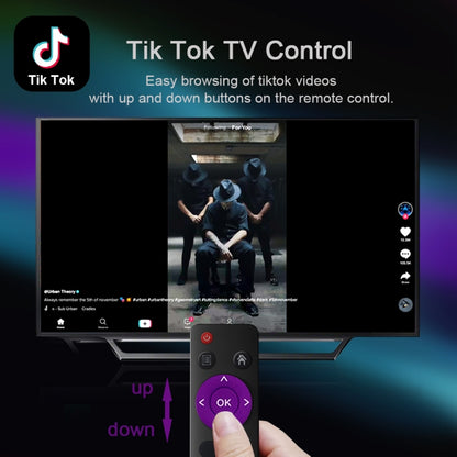 H96 Mini V8 4K Smart TV Box with Remote Control, Android 10.0, RK3228A Quad-core Cortex-A7, 1GB+8GB, Built-in TikTok, Support DLNA / HDMI / USBx2 / 2.4G WIFI, EU Plug, US Plug, UK Plug, AU Plug
