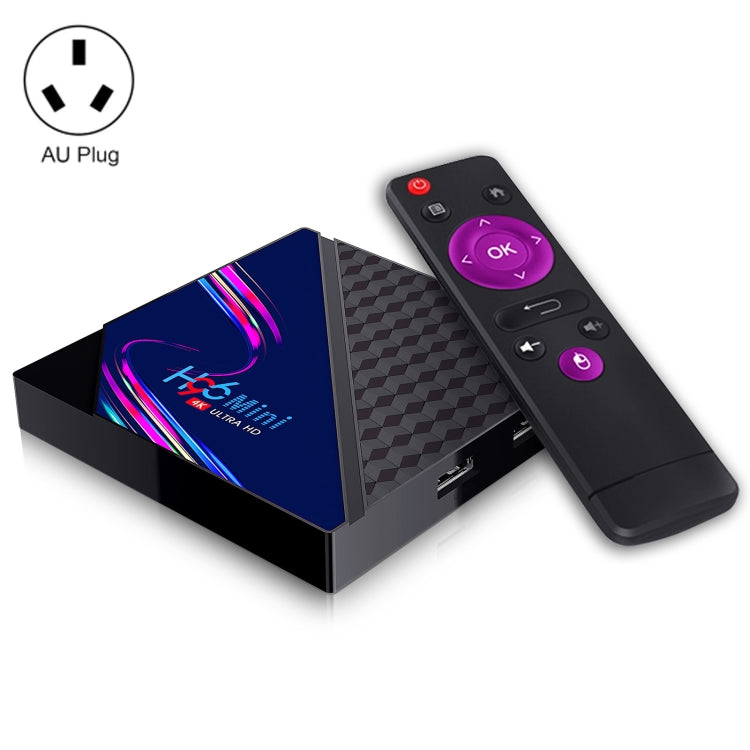 H96 Mini V8 4K Smart TV Box with Remote Control, Android 10.0, RK3228A Quad-core Cortex-A7, 1GB+8GB, Built-in TikTok, Support DLNA / HDMI / USBx2 / 2.4G WIFI, EU Plug, US Plug, UK Plug, AU Plug