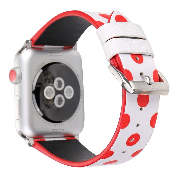 Fashion Dot Series Watchband For Apple Watch Series 6 & SE & 5 & 4 40mm / 3 & 2 & 1 38mm, For Apple Watch Series 7 41mm / 6 & SE & 5 & 4 40mm / 3 & 2 & 1 38mm, For Apple Watch Series 8&7 41mm / SE 2&6&SE&5&4 40mm / 3&2&1 38mm