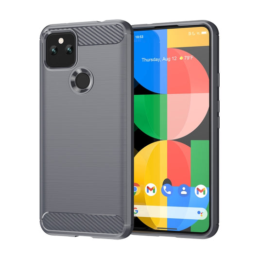 Brushed Texture Carbon Fiber TPU Case, For Google Pixel 5, For OnePlus 8T, For OnePlus Nord N10 5G, For OnePlus Nord N100, For OnePlus Nord, For Asus Zenfone 7 ZS670KS, For Sony Xperia 5 II, For Motorola Moto G 5G Plus, For Motorola Moto G 5G          ...