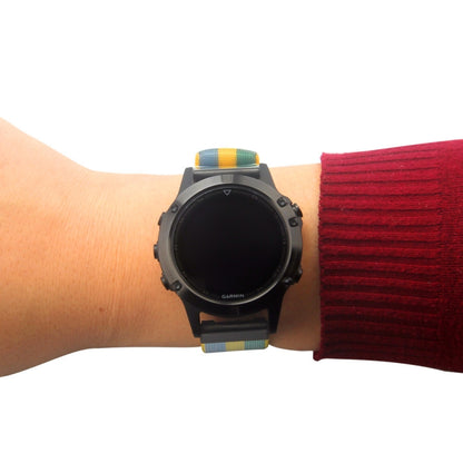 For Garmin Fenix 5 Quick Release Nylon Replacement Wrist Strap Watchband