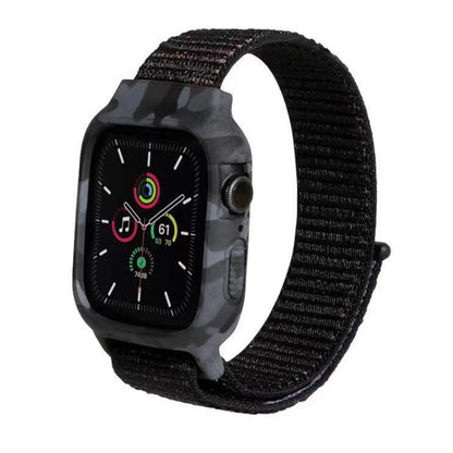 Nylon Replacement Wrist Strap Watchbands For Apple Watch Series 6 & SE & 5 & 4 40mm / 3 & 2 & 1 38mm, For Apple Watch Series 7 41mm / 6 & SE & 5 & 4 40mm / 3 & 2 & 1 38mm
