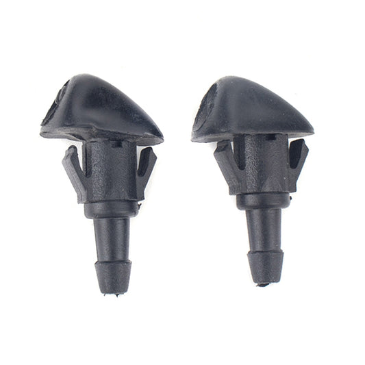2 PCS Windshield Washer Wiper Jet Water Spray Nozzle + Hose Connector Set 76810S10A02 for Honda, For Honda + Hose