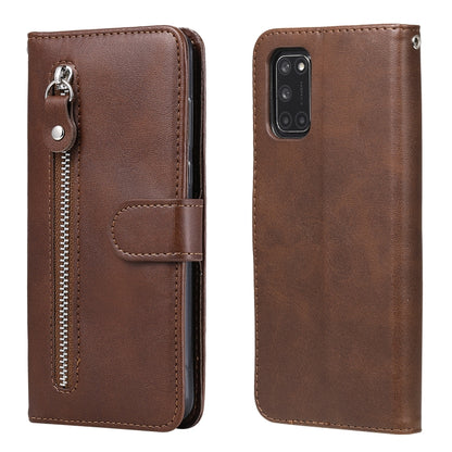 Fashion Calf Texture Zipper Horizontal Flip Leather Case with Holder & Card Slots & Wallet, For OPPO A9 (2020) / A5 (2020), For OPPO A52 / A72 / A92, For OPPO A53 / A53S / A32 / A33, For OPPO Realme 7 Pro, For OPPO Realme 7, For OPPO Realme C11        ...