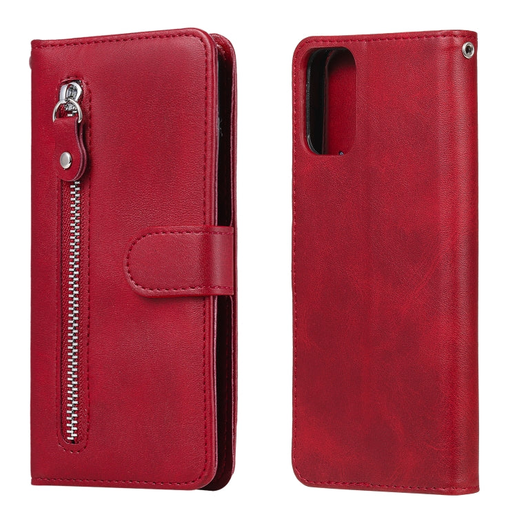 Fashion Calf Texture Zipper Horizontal Flip Leather Case with Holder & Card Slots & Wallet, For OPPO A9 (2020) / A5 (2020), For OPPO A52 / A72 / A92, For OPPO A53 / A53S / A32 / A33, For OPPO Realme 7 Pro, For OPPO Realme 7, For OPPO Realme C11        ...