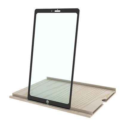 12 Inch Log HD Mobile Phone Screen Amplifier, Golden Wood Grain, Coffee Wood Grain, White Wood Grain, Black Wood Grain