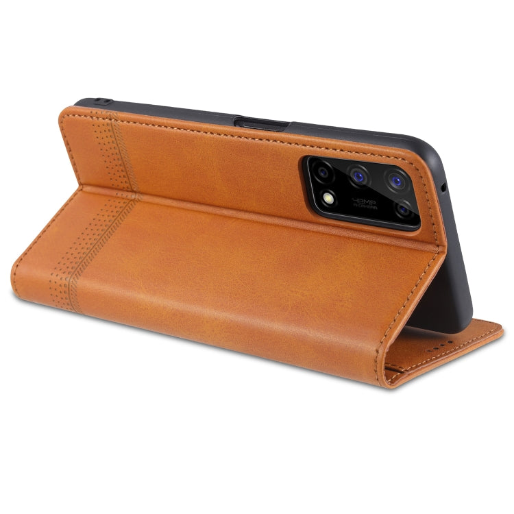 AZNS Magnetic Calf Texture Horizontal Flip Leather Case with Card Slots & Holder & Wallet, For OPPO K7x / Realme V5 5G, For Huawei Enjoy 20 Plus 5G, For Huawei Enjoy 20 Pro / Enjoy Z 5G, For Huawei Honor 9A