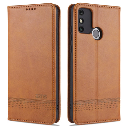 AZNS Magnetic Calf Texture Horizontal Flip Leather Case with Card Slots & Holder & Wallet, For OPPO K7x / Realme V5 5G, For Huawei Enjoy 20 Plus 5G, For Huawei Enjoy 20 Pro / Enjoy Z 5G, For Huawei Honor 9A