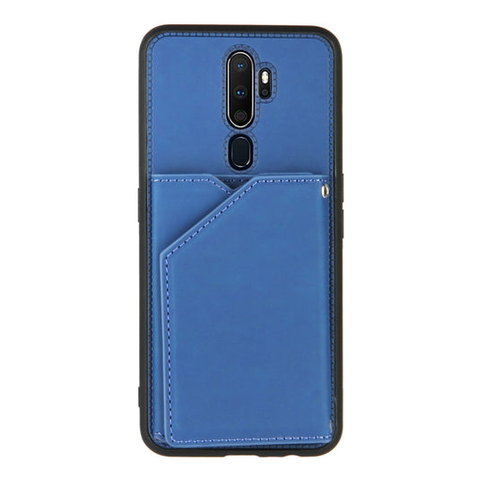 Skin Feel PU + TPU + PC Back Cover Shockproof Case with Card Slots & Holder & Photo Frame, For OPPO A9 2020, For OPPO A52 & A72 & A92, For OPPO A53, For OPPO F17, For OPPO F17 Pro & A93, For OPPO Realme 6, For OPPO Realme C3, For Huawei P30 Pro        ...