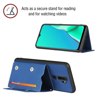 Skin Feel PU + TPU + PC Back Cover Shockproof Case with Card Slots & Holder & Photo Frame, For OPPO A9 2020, For OPPO A52 & A72 & A92, For OPPO A53, For OPPO F17, For OPPO F17 Pro & A93, For OPPO Realme 6, For OPPO Realme C3, For Huawei P30 Pro        ...