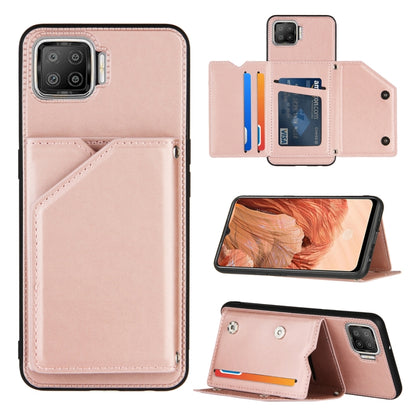 Skin Feel PU + TPU + PC Back Cover Shockproof Case with Card Slots & Holder & Photo Frame, For OPPO A9 2020, For OPPO A52 & A72 & A92, For OPPO A53, For OPPO F17, For OPPO F17 Pro & A93, For OPPO Realme 6, For OPPO Realme C3, For Huawei P30 Pro        ...