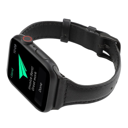 Crazy Horse Texture Genuine Leather Strap, For Apple Watch Series 7 41mm / 6 & SE & 5 & 4 40mm / 3 & 2 & 1 38mm, For Apple Watch Series 8&7 41mm / SE 2&6&SE&5&4 40mm / 3&2&1 38mm��������������������������������������������������������������������������...