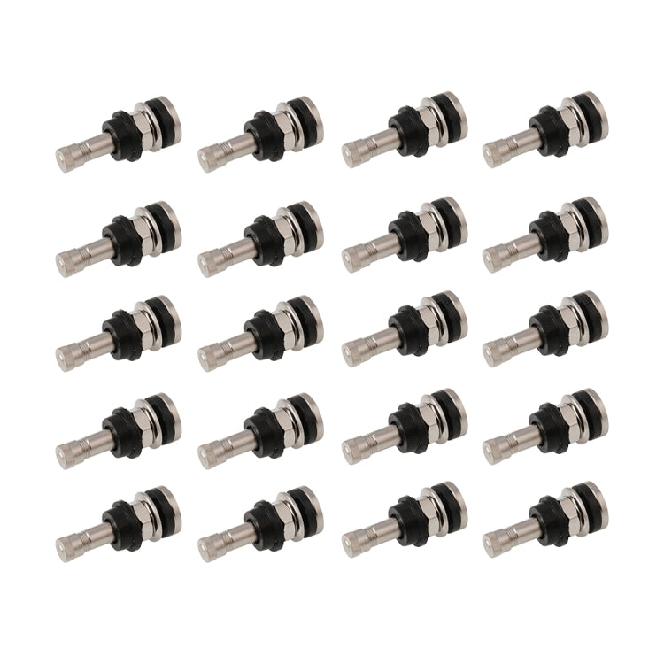 25 PCS Motorcycle TR416 Metal Stem Valve for 453 and 625 Valve Hole, LN077