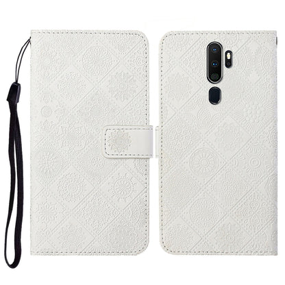Ethnic Style Embossed Pattern Horizontal Flip Leather Case with Holder & Card Slots & Wallet & Lanyard, For OPPO A5 / A9 2020, For OPPO A92 / A72 / A52, For OPPO F1s, For OPPO Find X2 Pro, For OPPO Realme C3, For OPPO Realme 5, For OPPO Realme 5 Pro   ...