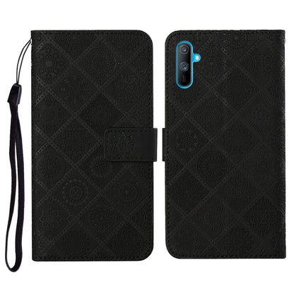 Ethnic Style Embossed Pattern Horizontal Flip Leather Case with Holder & Card Slots & Wallet & Lanyard, For OPPO A5 / A9 2020, For OPPO A92 / A72 / A52, For OPPO F1s, For OPPO Find X2 Pro, For OPPO Realme C3, For OPPO Realme 5, For OPPO Realme 5 Pro   ...