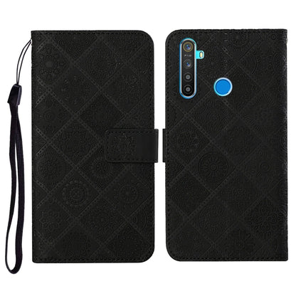Ethnic Style Embossed Pattern Horizontal Flip Leather Case with Holder & Card Slots & Wallet & Lanyard, For OPPO A5 / A9 2020, For OPPO A92 / A72 / A52, For OPPO F1s, For OPPO Find X2 Pro, For OPPO Realme C3, For OPPO Realme 5, For OPPO Realme 5 Pro   ...
