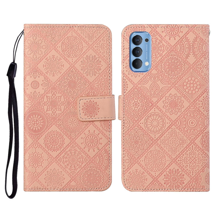 Ethnic Style Embossed Pattern Horizontal Flip Leather Case with Holder & Card Slots & Wallet & Lanyard, For OPPO A5 / A9 2020, For OPPO A92 / A72 / A52, For OPPO F1s, For OPPO Find X2 Pro, For OPPO Realme C3, For OPPO Realme 5, For OPPO Realme 5 Pro   ...