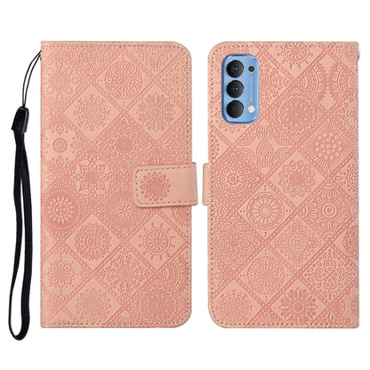 Ethnic Style Embossed Pattern Horizontal Flip Leather Case with Holder & Card Slots & Wallet & Lanyard, For OPPO A5 / A9 2020, For OPPO A92 / A72 / A52, For OPPO F1s, For OPPO Find X2 Pro, For OPPO Realme C3, For OPPO Realme 5, For OPPO Realme 5 Pro   ...