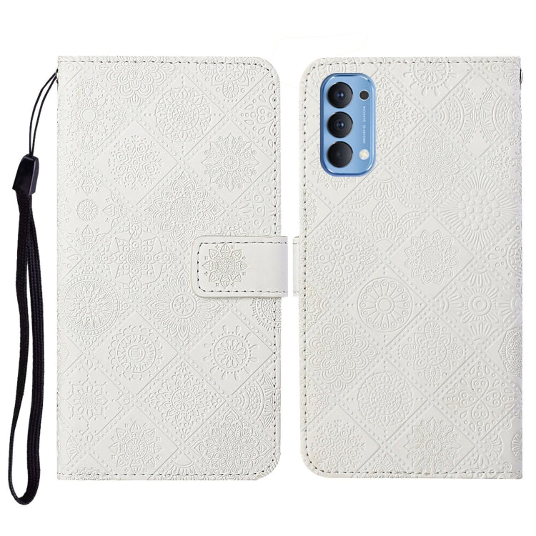 Ethnic Style Embossed Pattern Horizontal Flip Leather Case with Holder & Card Slots & Wallet & Lanyard, For OPPO A5 / A9 2020, For OPPO A92 / A72 / A52, For OPPO F1s, For OPPO Find X2 Pro, For OPPO Realme C3, For OPPO Realme 5, For OPPO Realme 5 Pro   ...