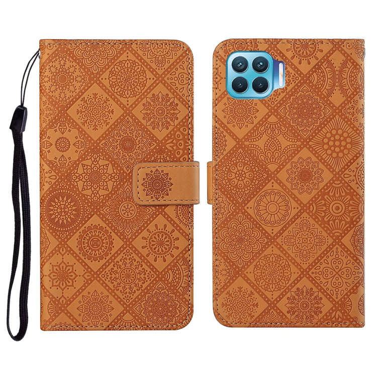Ethnic Style Embossed Pattern Horizontal Flip Leather Case with Holder & Card Slots & Wallet & Lanyard, For OPPO A5 / A9 2020, For OPPO A92 / A72 / A52, For OPPO F1s, For OPPO Find X2 Pro, For OPPO Realme C3, For OPPO Realme 5, For OPPO Realme 5 Pro   ...