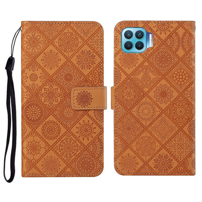 Ethnic Style Embossed Pattern Horizontal Flip Leather Case with Holder & Card Slots & Wallet & Lanyard, For OPPO A5 / A9 2020, For OPPO A92 / A72 / A52, For OPPO F1s, For OPPO Find X2 Pro, For OPPO Realme C3, For OPPO Realme 5, For OPPO Realme 5 Pro   ...