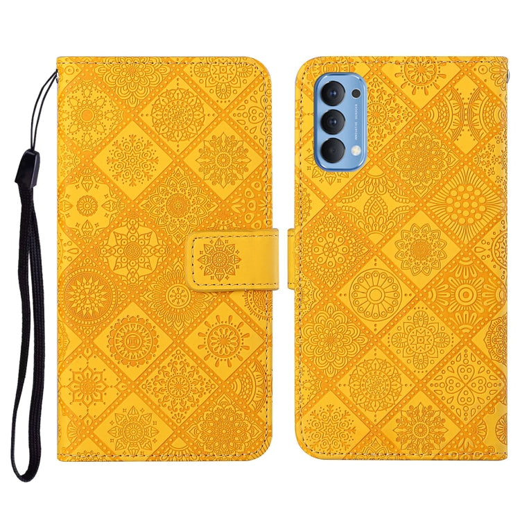 Ethnic Style Embossed Pattern Horizontal Flip Leather Case with Holder & Card Slots & Wallet & Lanyard, For OPPO A5 / A9 2020, For OPPO A92 / A72 / A52, For OPPO F1s, For OPPO Find X2 Pro, For OPPO Realme C3, For OPPO Realme 5, For OPPO Realme 5 Pro   ...