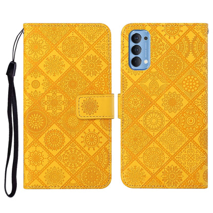 Ethnic Style Embossed Pattern Horizontal Flip Leather Case with Holder & Card Slots & Wallet & Lanyard, For OPPO A5 / A9 2020, For OPPO A92 / A72 / A52, For OPPO F1s, For OPPO Find X2 Pro, For OPPO Realme C3, For OPPO Realme 5, For OPPO Realme 5 Pro   ...