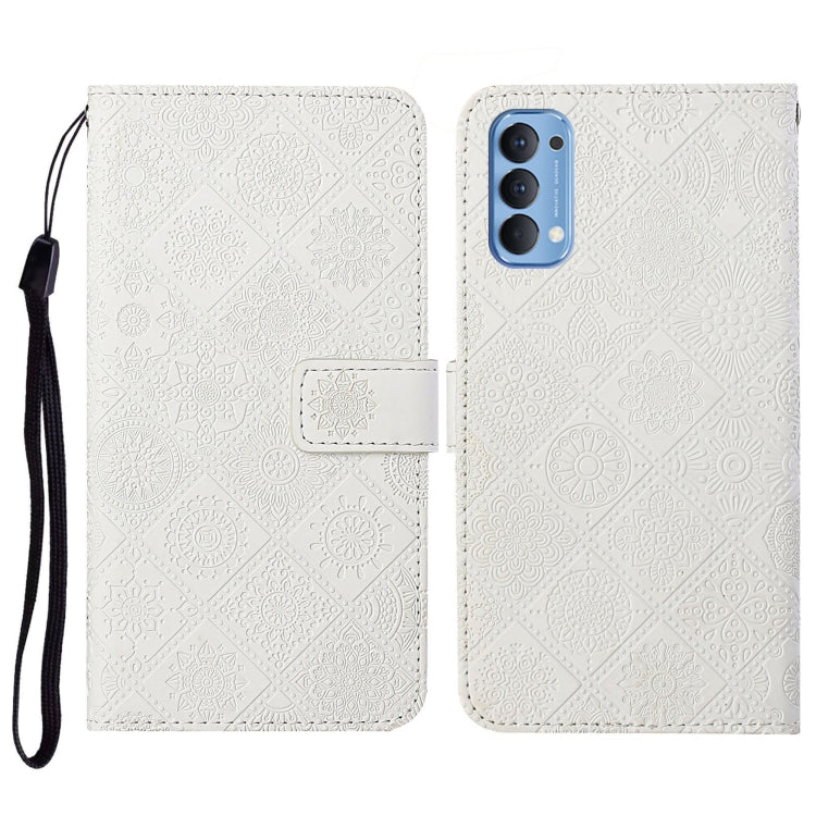 Ethnic Style Embossed Pattern Horizontal Flip Leather Case with Holder & Card Slots & Wallet & Lanyard, For OPPO A5 / A9 2020, For OPPO A92 / A72 / A52, For OPPO F1s, For OPPO Find X2 Pro, For OPPO Realme C3, For OPPO Realme 5, For OPPO Realme 5 Pro   ...