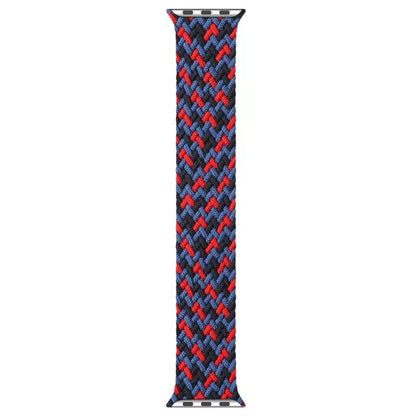 Mixed Color Nylon Braided Single Loop Replacement Watchbands For Apple Watch Series 6 & SE & 5 & 4 40mm / 3 & 2 & 1 38mm, S, M, L