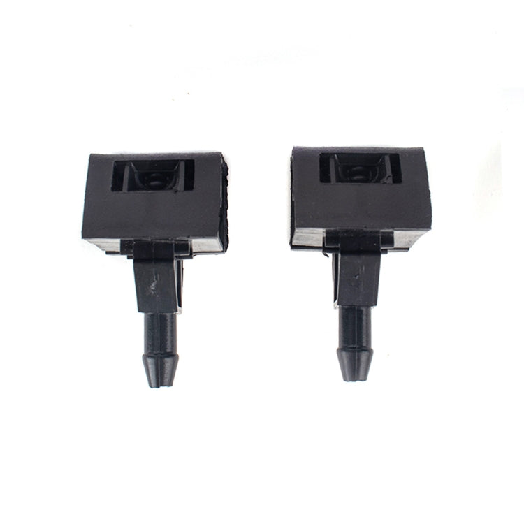 2 PCS Car Front Windshield Washer Wiper Jet Water Spray Nozzle 28932-JD000 for Nissan Qashqai /  Qashqai +2 J10 / Dualis / Dualis +2 2007-2013, For Nissan