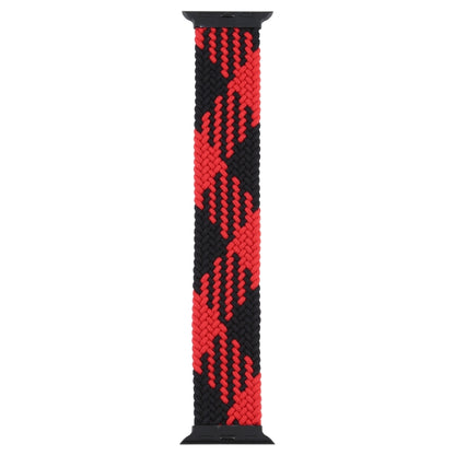 Plastic Buckle Mixed Color Nylon Braided Single Loop Replacement Watchbands For Apple Watch Series 6 & SE & 5 & 4 44mm / 3 & 2 & 1 42mm, S, M, L, XL, XXL